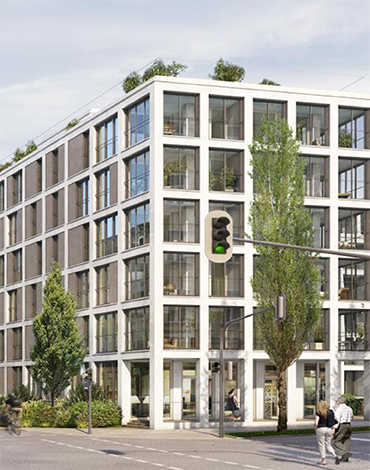 Neubau einer Wohnanlage mit 46 Wohnungen und Tiefgarage in München