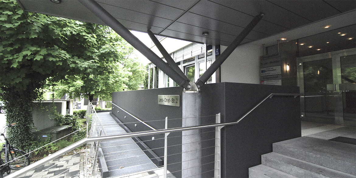 Anbau eines Vordaches