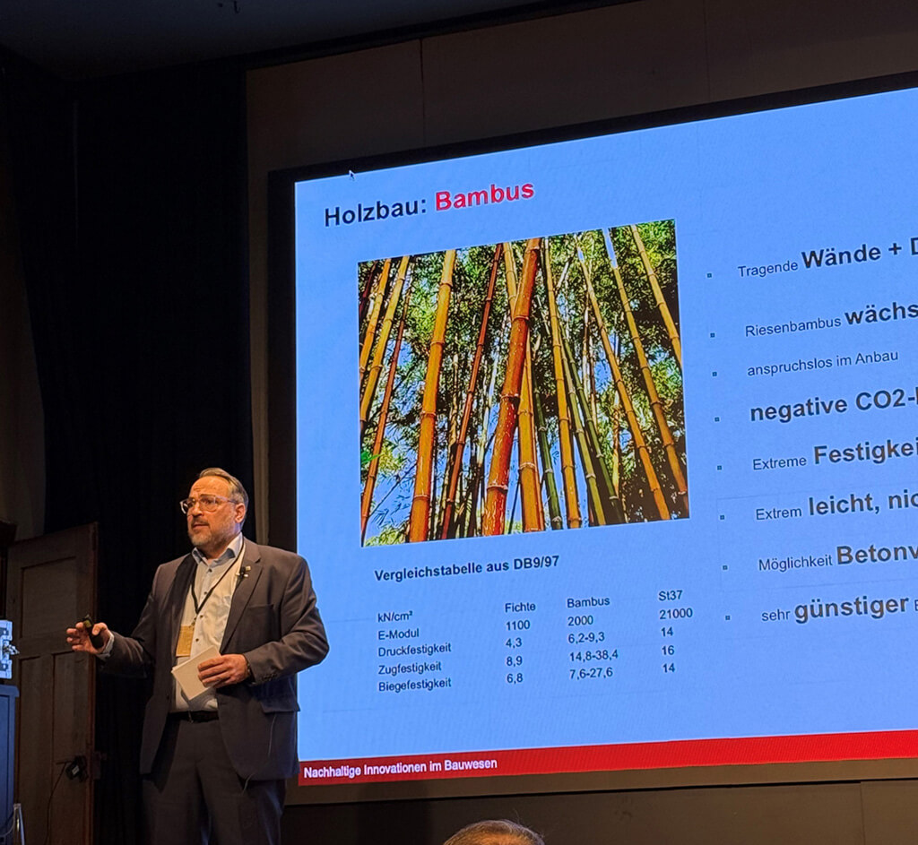 Impulsvortrag Nachhaltige Innovationen im Bauwesen am 13.11.2025