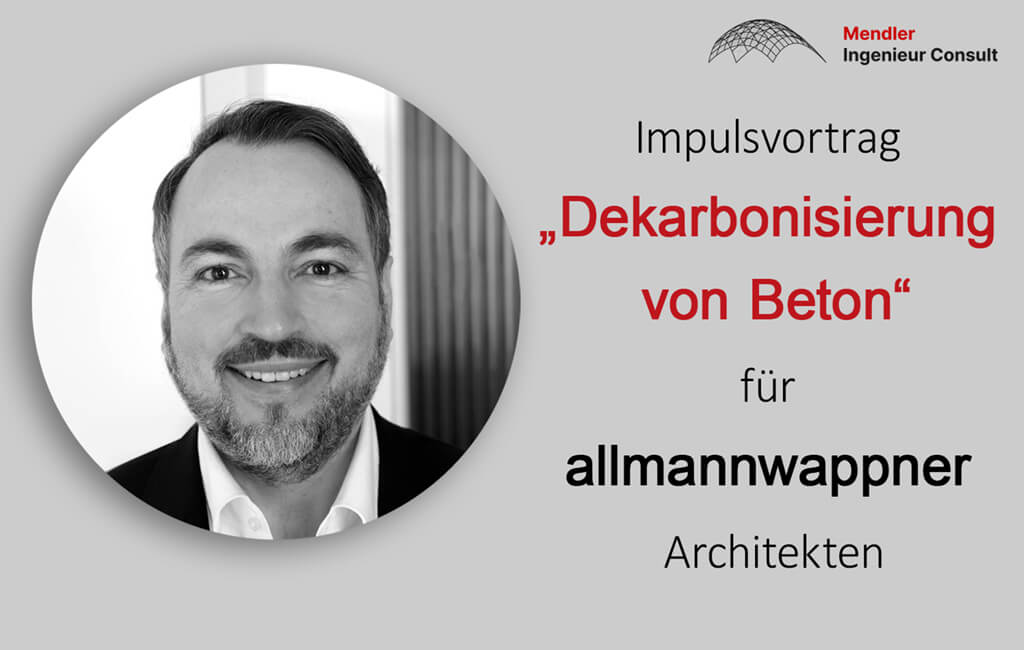 Impulsvortrag Dekarbonisierung von Beton