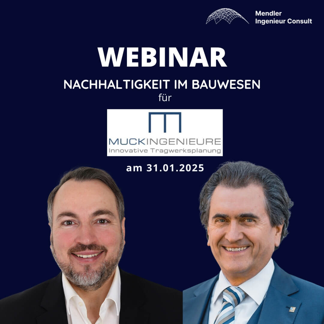 Impulsvortrag Nachhaltigkeit im Bauwesen für das Büro Muck Ingenieure am 31.01.2025