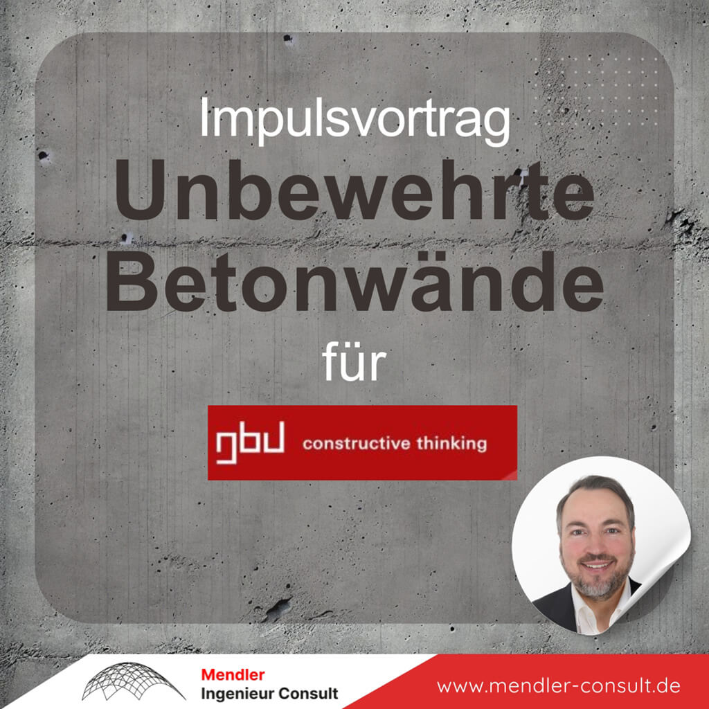 Impulsvortrag Unbewehrte Beton- und Leichtbetonwände für gbd Gruppe aus Österreich