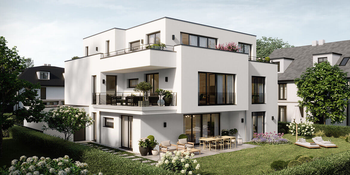 Mehrfamilienhauses mit 3 Wohnungen in München