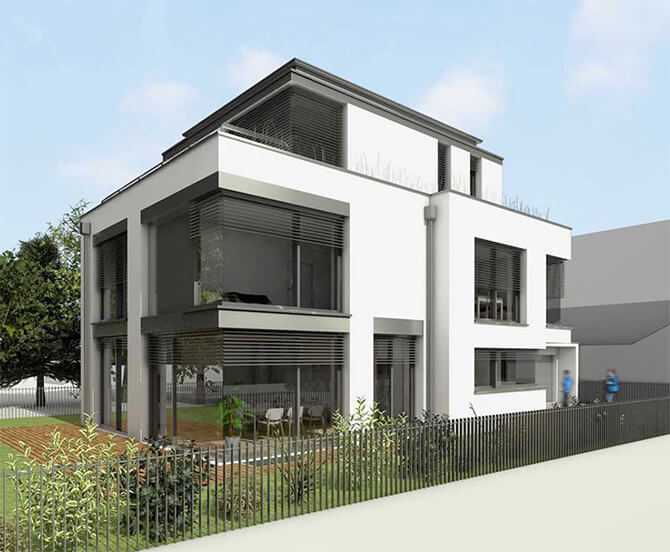 Neubau einer Villa in München
