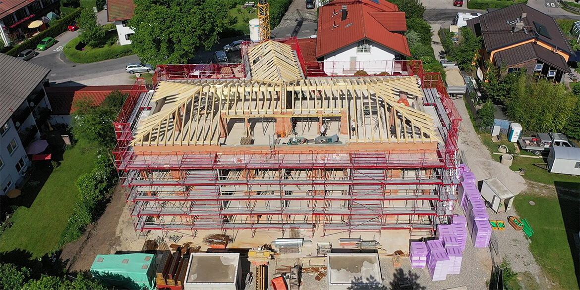 Neubau eines Mehrfamilienhauses am Chiemsee
