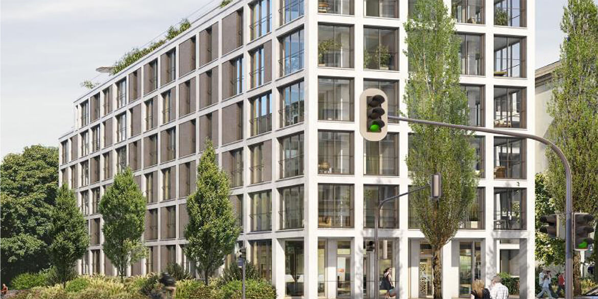 Neubau einer Wohnanlage mit 46 Wohnungen und Tiefgarage in München