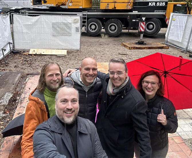 Sanierung des MilchHäusls Team