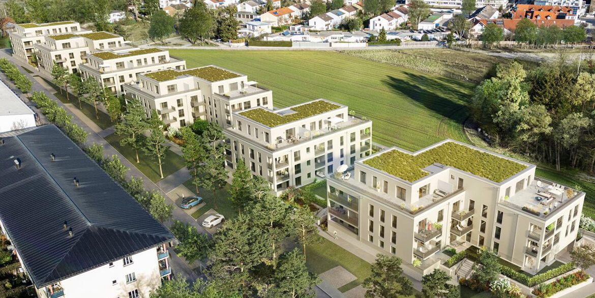 Sechs Wohngebäude in Oberschleißheim