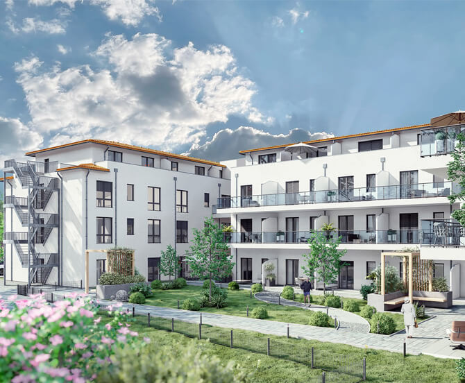 Seniorenwohnheim Altenmarkt mit Garten