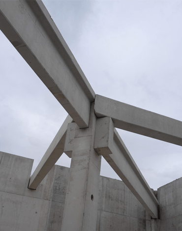 Neubau einer LKW-Abstellhalle