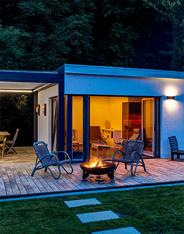 Neubau eines Gartenhauses in Gräfelfing