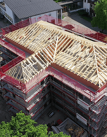 Neubau eines Mehrfamilienhauses mit 14 Wohnungen am Chiemsee