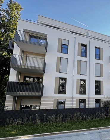 Neubau von 4 Mehrfamilienhäusern mit 142 Wohnungen und 2 Tiefgaragen an der Mortonstraße in München