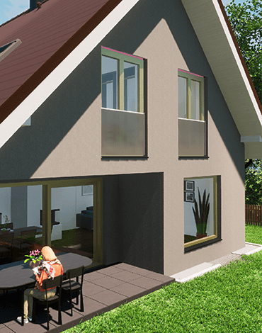 Neubau zweier Einfamilienhäuser in Krailling