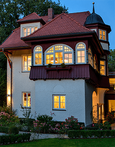 Umbau einer denkmalgeschützten Villa in München