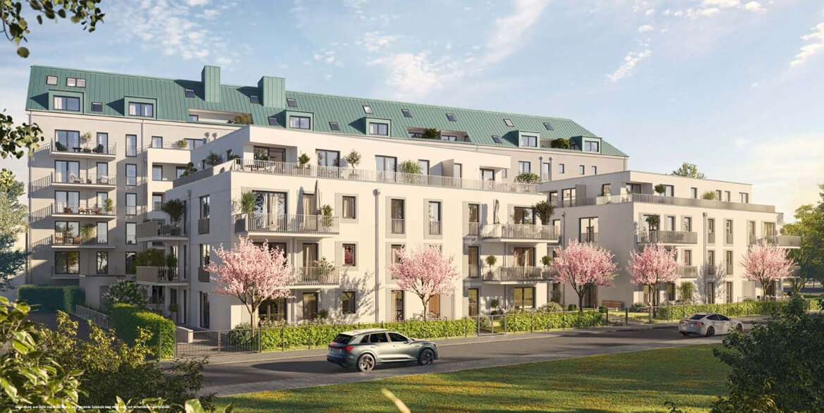 Wohnanlage in der Landsbergerstraße in München