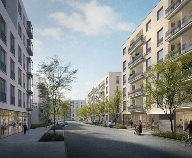 Wohnquartieres Joseph in Bayreuth Strasse